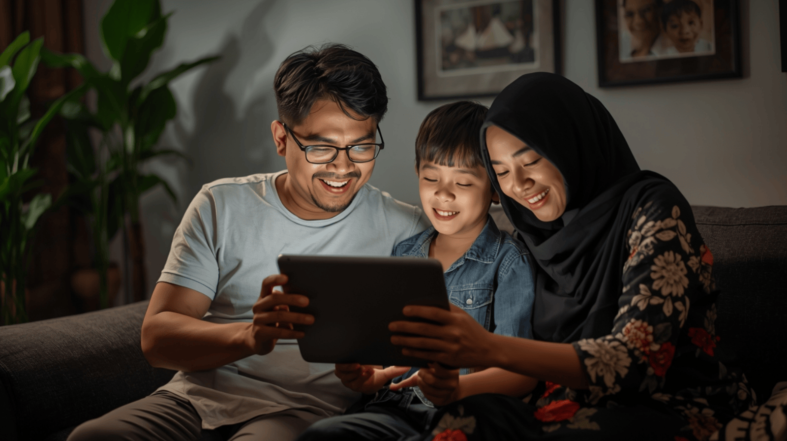 Keluarga Indonesia sedang merencanakan keuangan untuk masa depan yang lebih aman