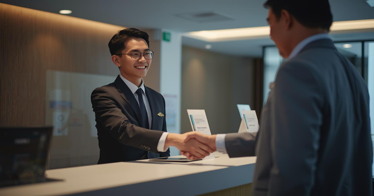 Nasabah bank menyetujui pinjaman dengan bunga ringan